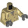 LEGO Husk with Dark Tan Face Minifig Torso (973)