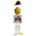 LEGO Imperial Bewachen Admiral mit Bicorne und Weiß Verdreifachen Feder Minifigur