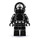 LEGO Imperial Gunner met gesloten Mond en Wit Imperial logo Minifiguur