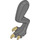 LEGO Indoraptor Back Left Leg with Tan Claws (78425 / 109360)