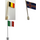 LEGO International flags, 6 flagpoles Set 242.3