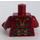 LEGO Iron Man MK43 Minifig Torso (973 / 76382)
