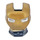 LEGO Iron Man Visor with Gold and Blue (20628)