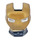 LEGO Iron Man Visor with Iron Legion Gold Face and White Eyes (20628)