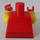 LEGO Iron Mand med Korte ben Minifig Torso (973 / 76382)