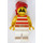 LEGO Island Pirat med Stor Moustache Minifigur