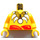 LEGO Islander King Torso with White Tooth Necklace with Yellow Arms and Yellow Hands (973)