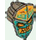 LEGO Islander Mask with Dark Turquoise Face (69565 / 73866)