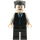 LEGO J. Jonah Jameson met Zwart Vest en Plat Top Haar Minifiguur