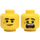 LEGO Jack Davids Minifigure Head (Recessed Solid Stud) (3626 / 64686)