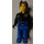 LEGO Jack Stone jossa Musta Takki ja Sininen Pants Minihahmo