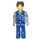 LEGO Jack Stone met Blauw Rescue Kleding Minifiguur