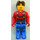 LEGO Jack Stone with Red Jacket, Blue Overalls and Blue Legs Minifigure