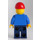 LEGO Jacket mit Pockets und Orange Streifen, Sunglasses (Unprinted Der Rücken) Minifigur