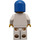 LEGO Jacke mit Zipper und Classic Blau Astronautenhelm Minifigur