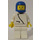 LEGO Jakke med Zipper og Classic Blå Romhjelm Minifigur