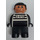 LEGO Jailbreak Joe met Zwart Armen Duplo-figuur