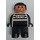 LEGO Jailbreak Joe met Zwart Armen Duplo Figuur