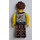 LEGO Jake s Hnědá Pants a Šedá Košile s Pockets Minifigurka