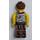 LEGO Jake mit Brown Pants und Grau Shirt mit Pockets Minifigur