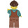 LEGO Janitor - Donkeroranje Apron Minifiguur