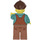 LEGO Janitor - Dark Orange Apron Minifigure