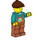 LEGO Janitor - Dark Orange Apron Minifigure