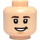 LEGO Jimin Minifigure Head (Recessed Solid Stud) (3626 / 101959)