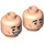 LEGO Joey Tribbiani Minifigure Head (Recessed Solid Stud) (3626 / 66381)