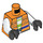 LEGO Joker Henchman Minifig Torso (973 / 76382)