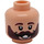 LEGO Jonathan Van Ness Minifigure Head (Recessed Solid Stud) (3626 / 79444)