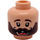 LEGO Jonathan Van Ness Minifigure Head (Recessed Solid Stud) (3626 / 79444)