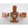 LEGO Jordin (Bright Light Orange Apron Top) Friends Torso (73141 / 92456)