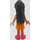 LEGO Jordin (Bright Light Oranje Apron Top) minifiguur