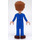 LEGO Julian mit Blau Outfit Minifigur