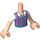 LEGO Julian with Lavender Vest Friends Torso (Boy) (73161 / 92456)