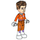 LEGO Julian avec Orange Espacer Tenue Minifigurine