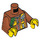 LEGO Jungle Exploration Man Minifig Torso (76382)