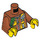LEGO Jungle Exploration Man Minifig Torse (973 / 76382)