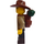 LEGO Giungla Explorer con Zaino e Cowboy Cappello Minifigure