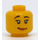 LEGO Giungla Minifigure Testa (Perno solido incassato) (3626 / 33964)