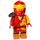 LEGO Kai - Core with Wrap and Shoulder Armor  Minifigure