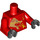 LEGO Kai DX met Draak Print Torso (973 / 76382)