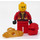 LEGO Kai - Rebooted s Gold Brnění Minifigurka