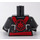 LEGO Kai - Round Torso Emblem Minifig Torso (973 / 76382)