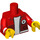 LEGO Kai with Red Jacket Minifig Torso (973 / 88585)