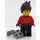 LEGO Kai med Spikar Hår Minifigur och Silver Katana Hållare