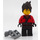 LEGO Kai med Spikar Hår Minifigur och Silver Katana Hållare