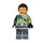 LEGO Kanan Jarrus Minifiguur met donkerbruin haar