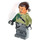 LEGO Kanan Jarrus Figurine aux cheveux brun foncé